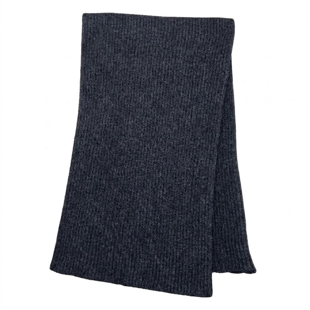 Ribbed Knit Scarf