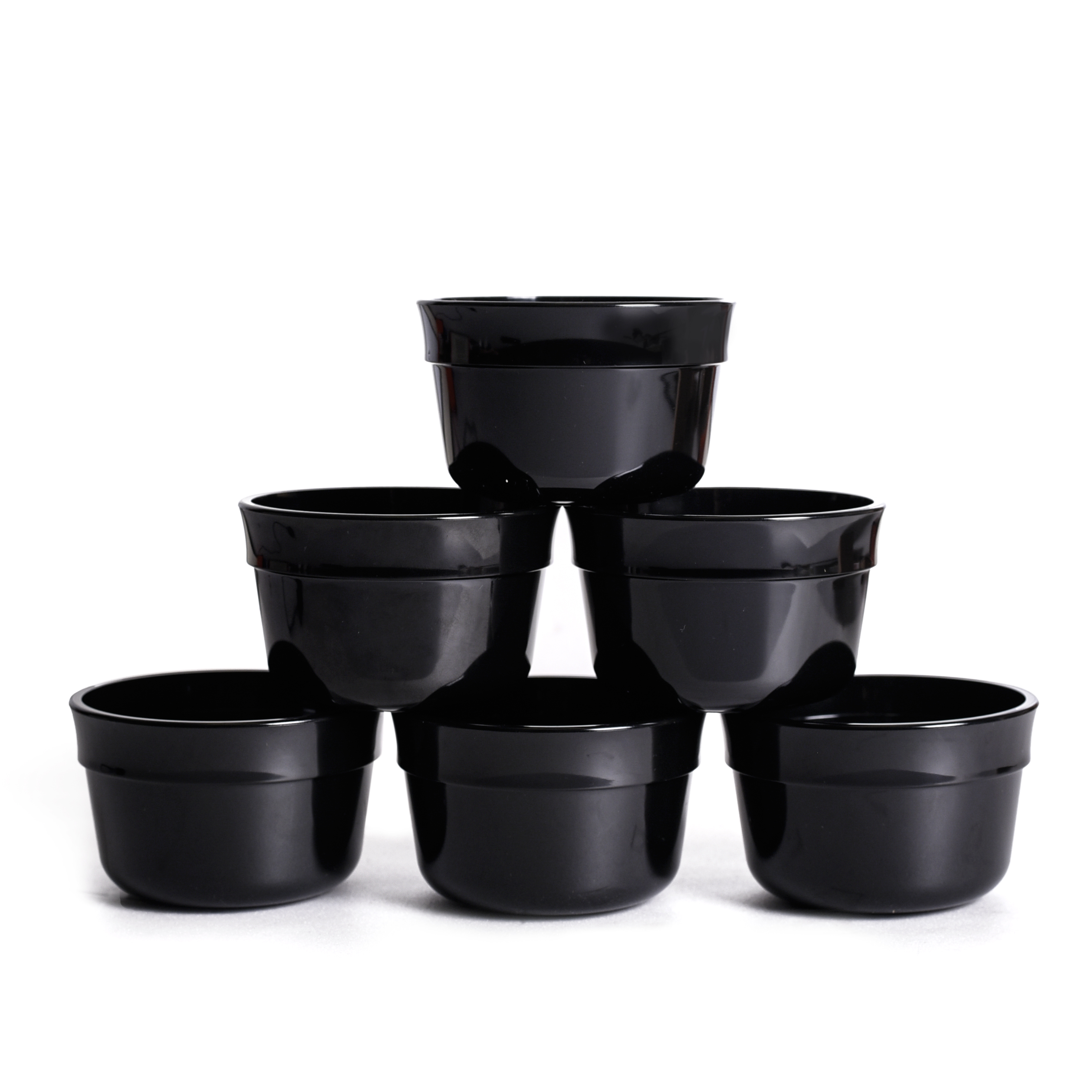 Cupping Bowl , set of 6, Black