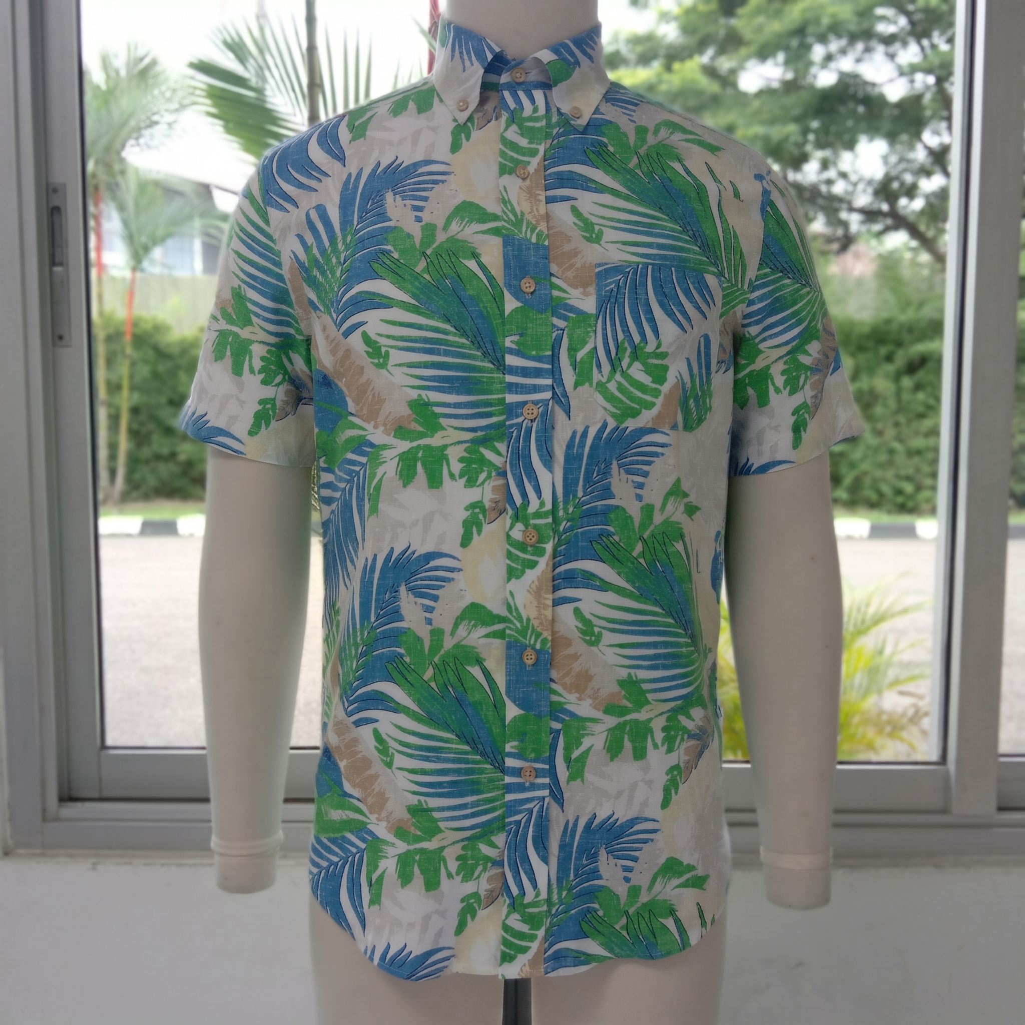 Casual Washed Mens Shirt
