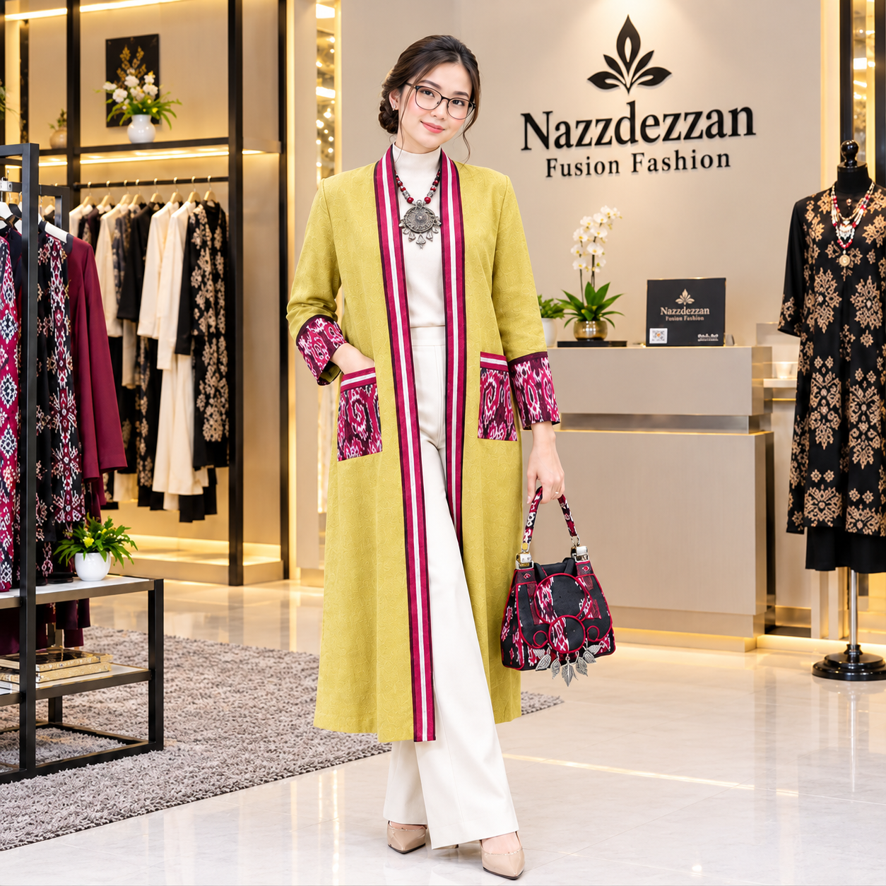 Elegant Ethnic Outer