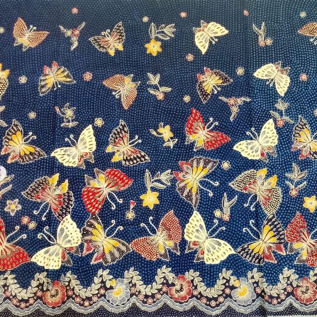 Kain Batik Kupu-Kupu