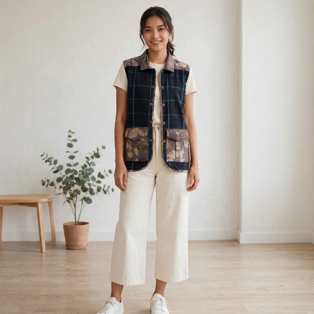 BELDY Vest by Ecoprint Kampung Cengkeh