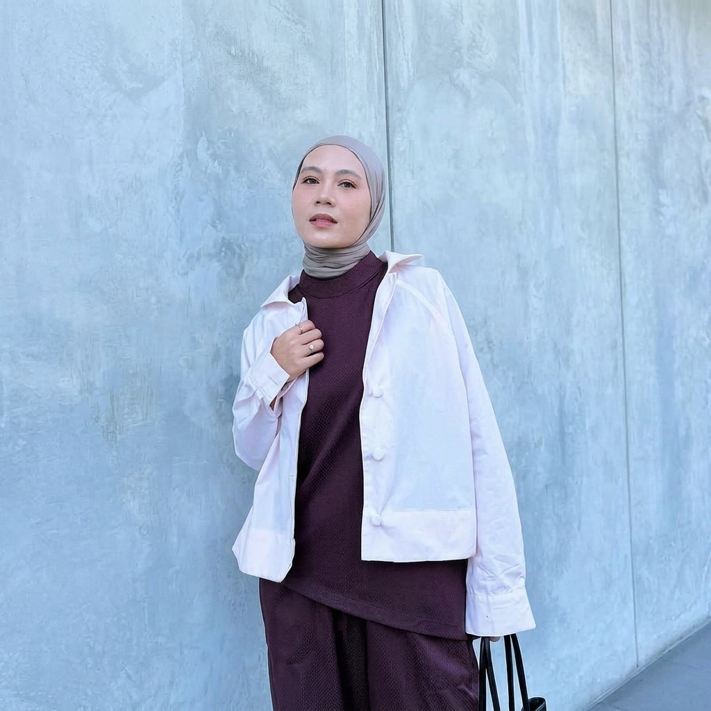 Eldir Crisp White Outer | Eldir Fresh Layer Jacket