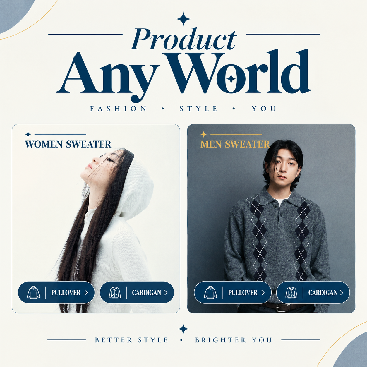 Men's and women's Sweater
